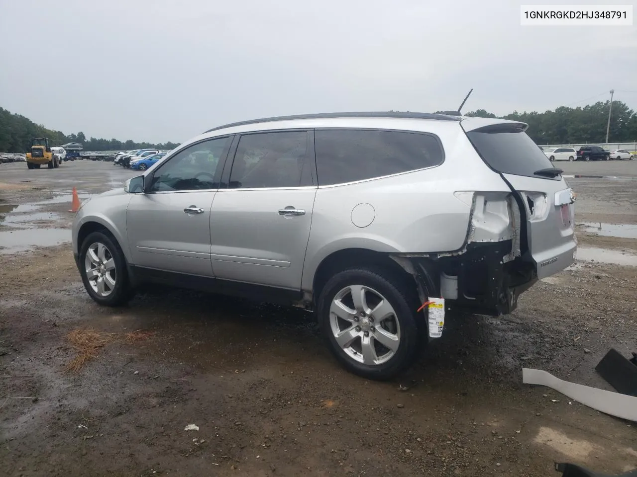 1GNKRGKD2HJ348791 2017 Chevrolet Traverse Lt