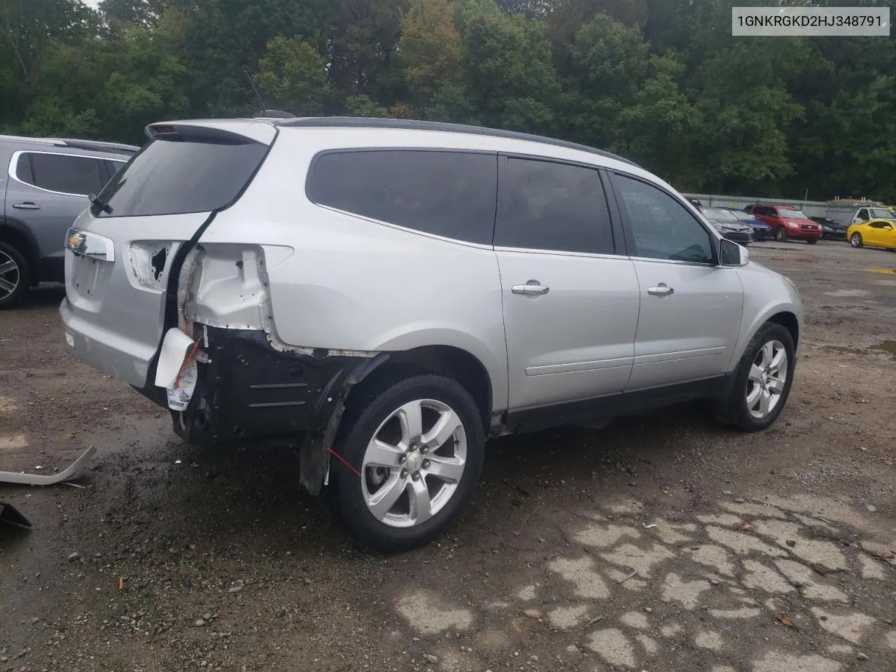 1GNKRGKD2HJ348791 2017 Chevrolet Traverse Lt