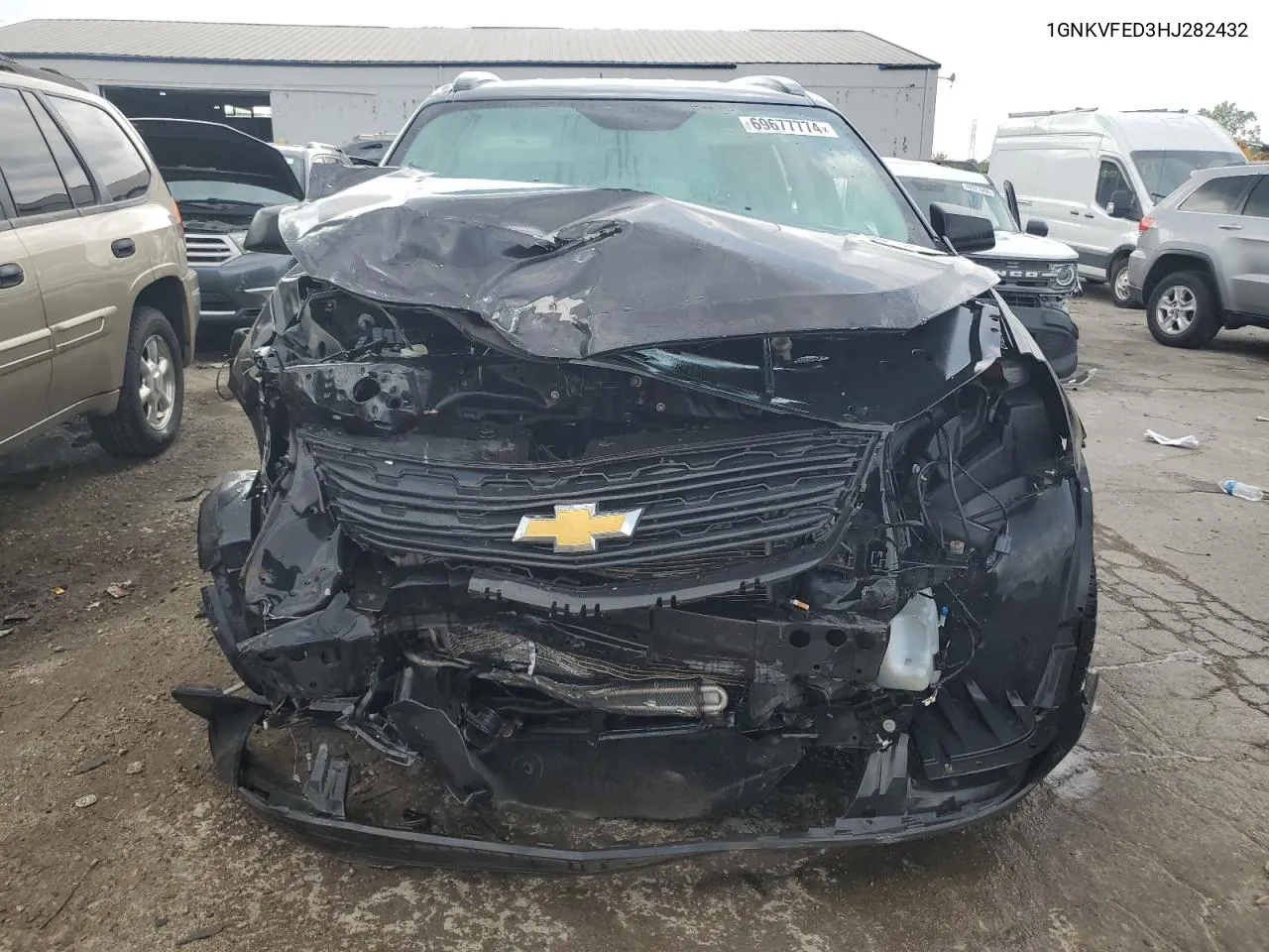 1GNKVFED3HJ282432 2017 Chevrolet Traverse Ls