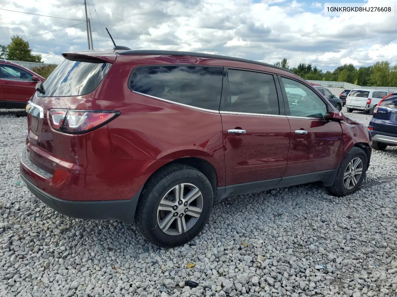 1GNKRGKD8HJ276608 2017 Chevrolet Traverse Lt