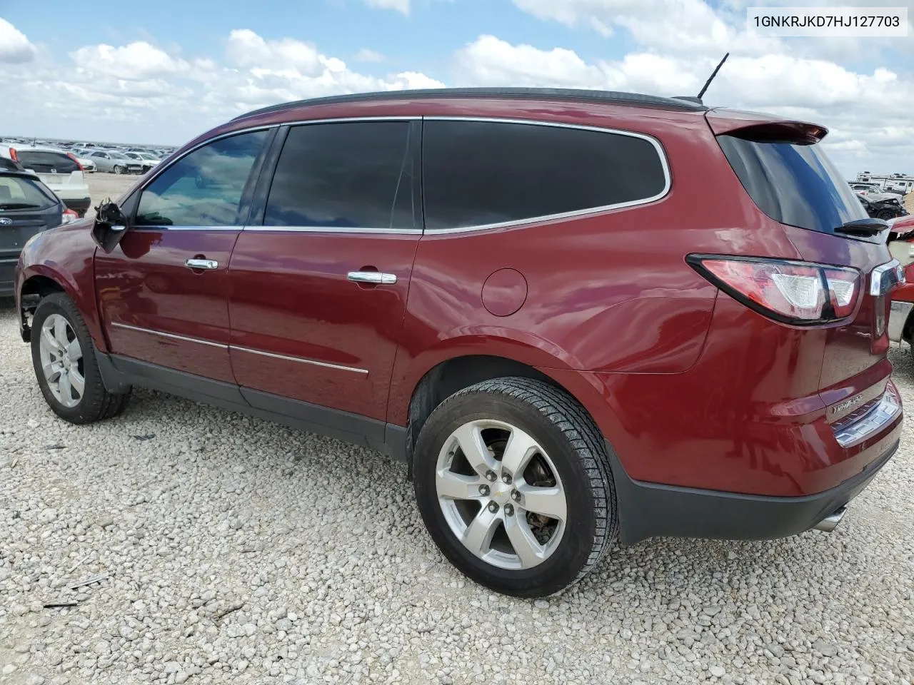 2017 Chevrolet Traverse Premier VIN: 1GNKRJKD7HJ127703 Lot: 69970214