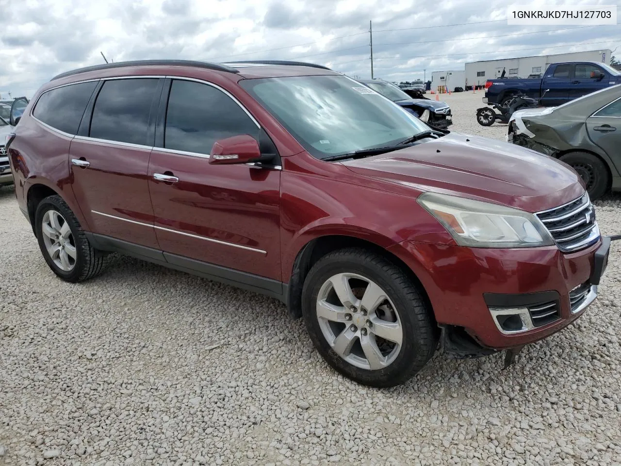 2017 Chevrolet Traverse Premier VIN: 1GNKRJKD7HJ127703 Lot: 69970214