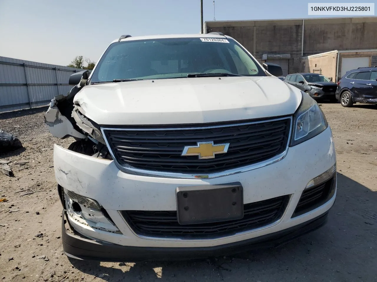 1GNKVFKD3HJ225801 2017 Chevrolet Traverse Ls