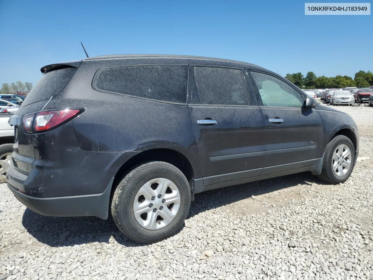 2017 Chevrolet Traverse Ls VIN: 1GNKRFKD4HJ183949 Lot: 70301334