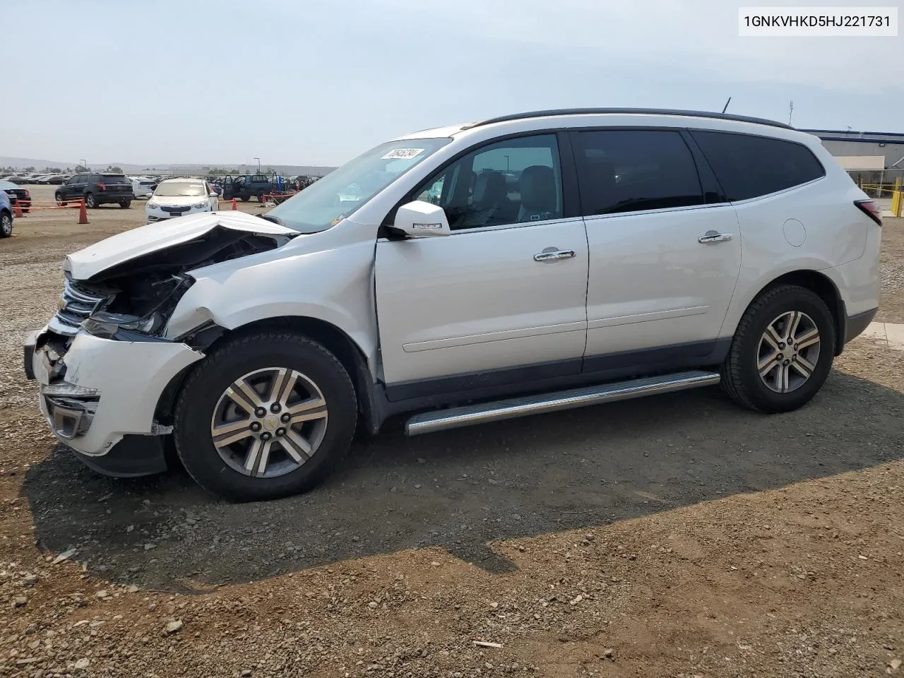 1GNKVHKD5HJ221731 2017 Chevrolet Traverse Lt