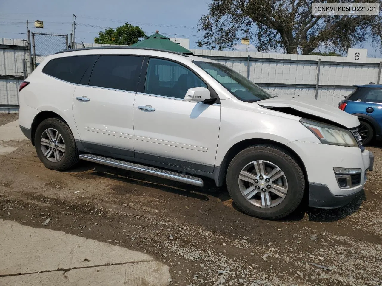 2017 Chevrolet Traverse Lt VIN: 1GNKVHKD5HJ221731 Lot: 70645234