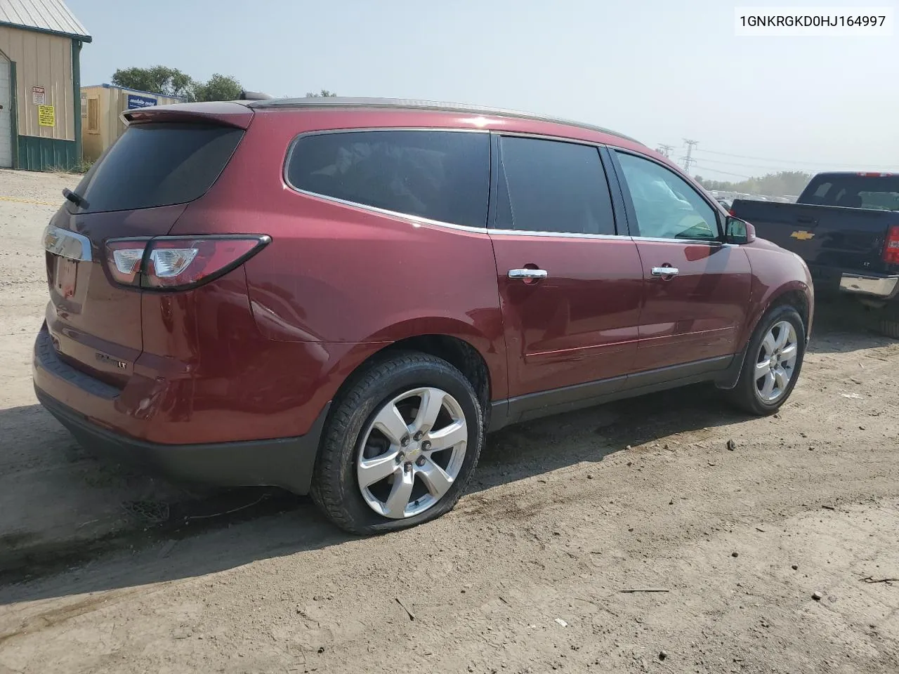 2017 Chevrolet Traverse Lt VIN: 1GNKRGKD0HJ164997 Lot: 70879024