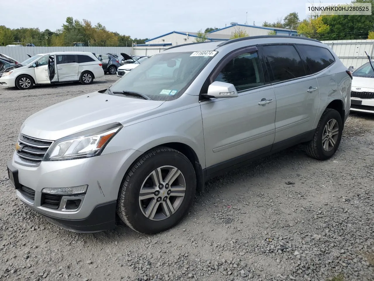 1GNKVHKD0HJ280525 2017 Chevrolet Traverse Lt