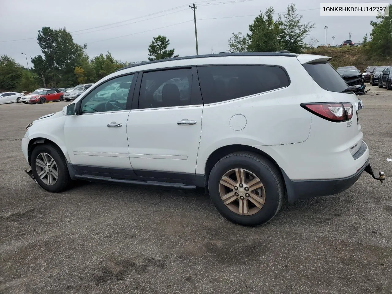 2017 Chevrolet Traverse Lt VIN: 1GNKRHKD6HJ142797 Lot: 71301594