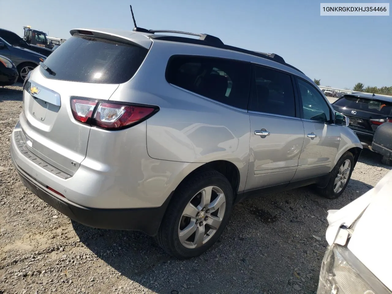 2017 Chevrolet Traverse Lt VIN: 1GNKRGKDXHJ354466 Lot: 71401294