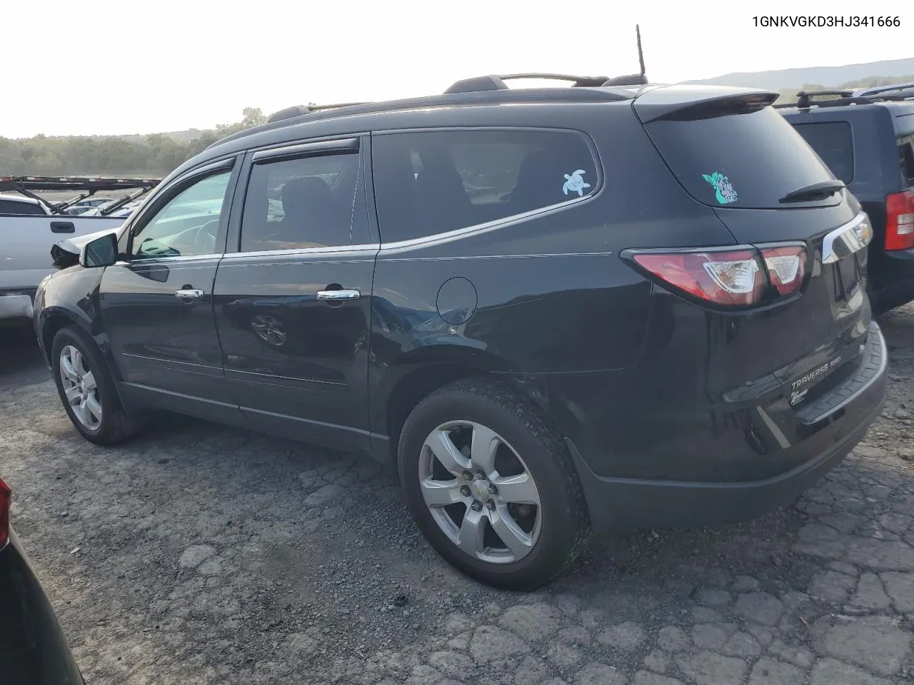 2017 Chevrolet Traverse Lt VIN: 1GNKVGKD3HJ341666 Lot: 71425774