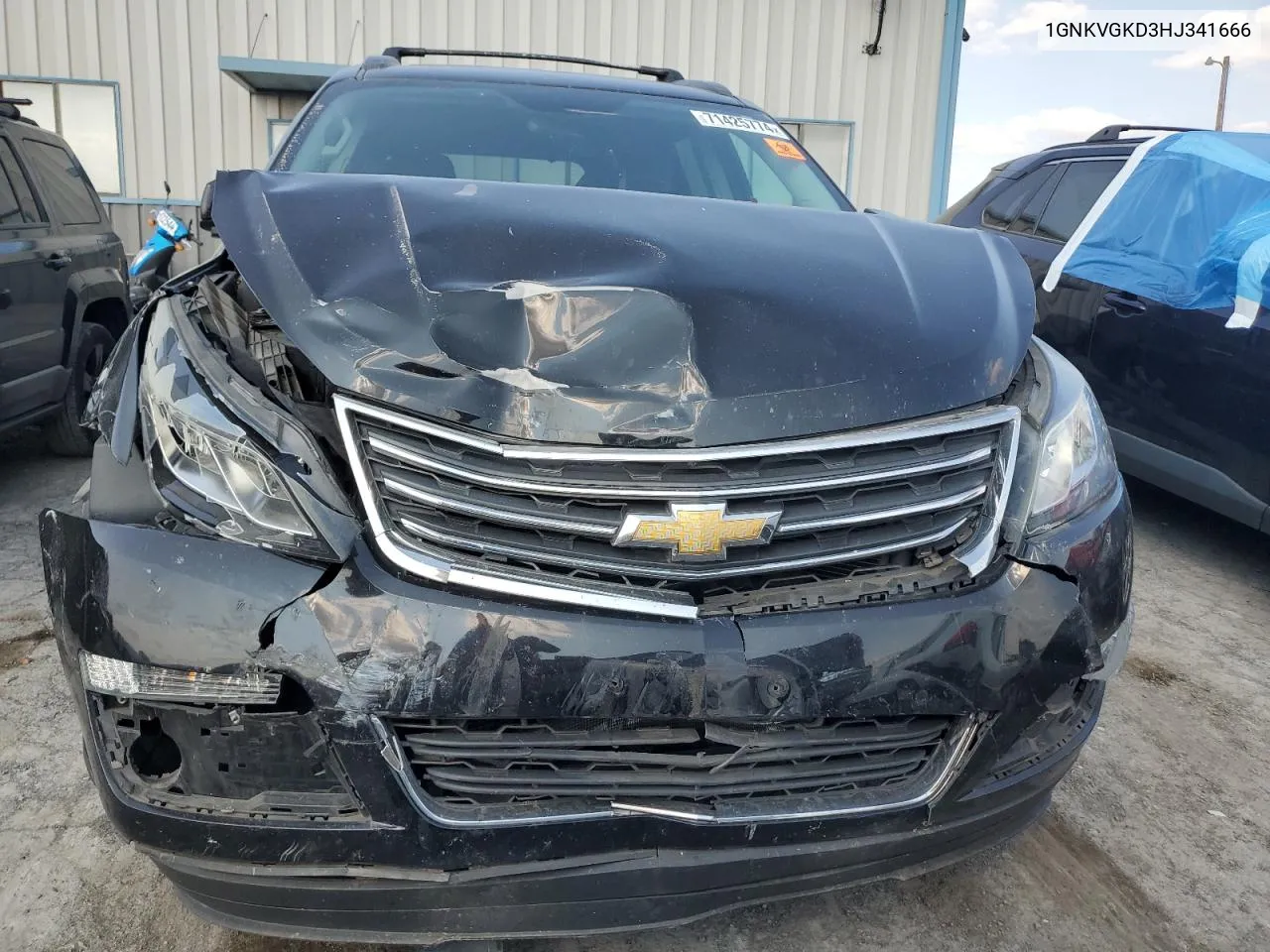 1GNKVGKD3HJ341666 2017 Chevrolet Traverse Lt