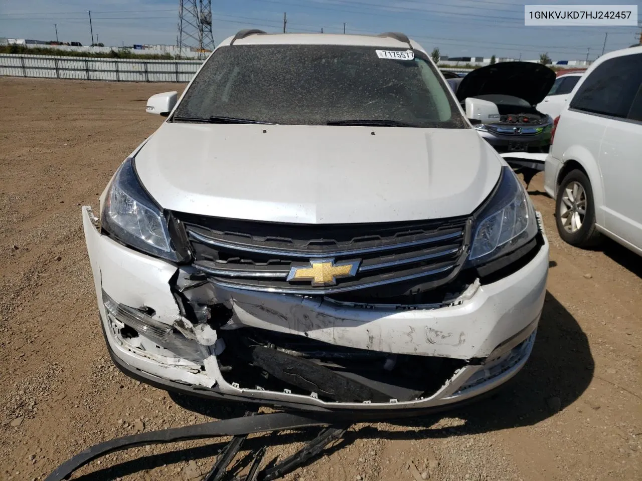 2017 Chevrolet Traverse Premier VIN: 1GNKVJKD7HJ242457 Lot: 71755774