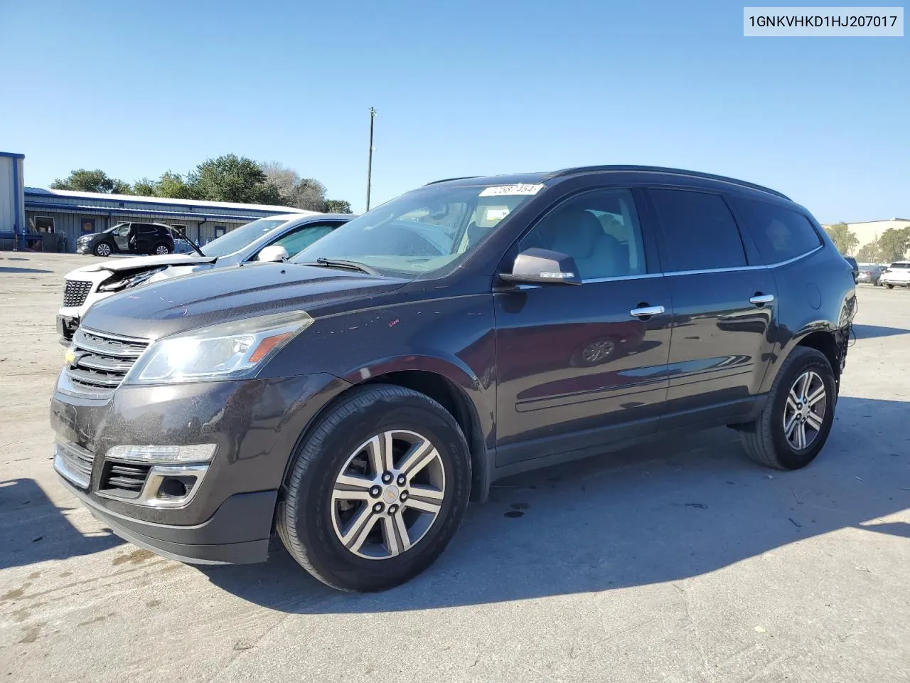 2017 Chevrolet Traverse Lt VIN: 1GNKVHKD1HJ207017 Lot: 72587454