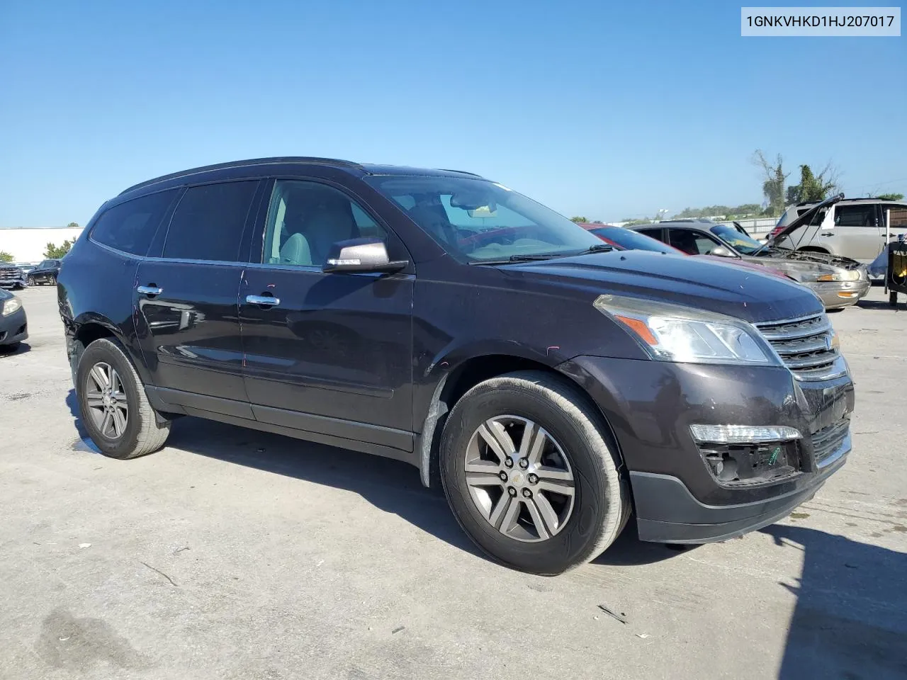 2017 Chevrolet Traverse Lt VIN: 1GNKVHKD1HJ207017 Lot: 72587454