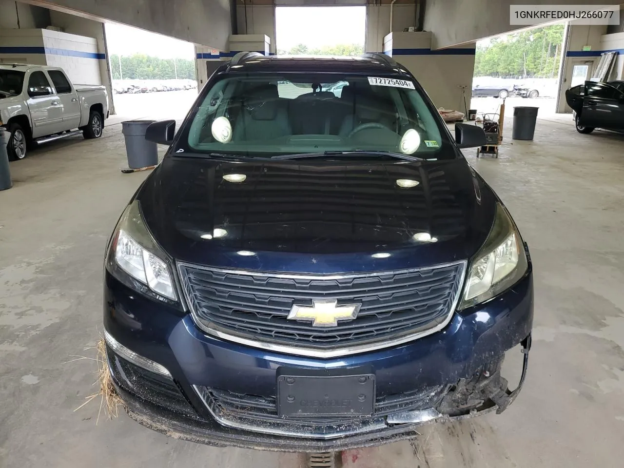 2017 Chevrolet Traverse Ls VIN: 1GNKRFED0HJ266077 Lot: 72725404