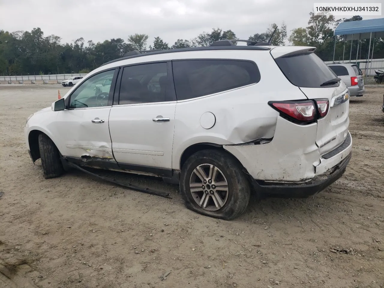 2017 Chevrolet Traverse Lt VIN: 1GNKVHKDXHJ341332 Lot: 72765754