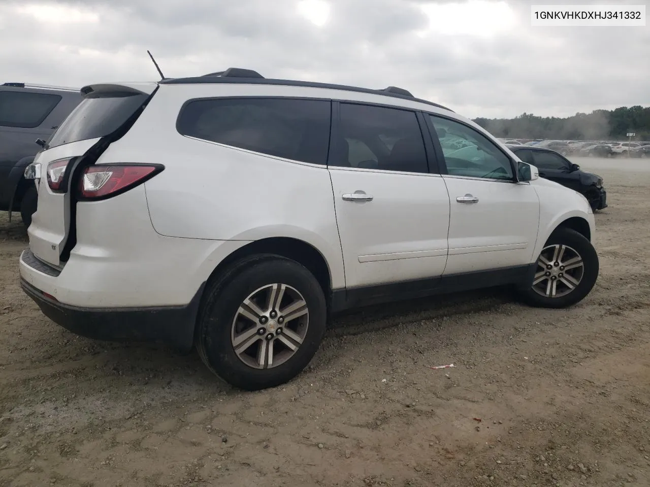 2017 Chevrolet Traverse Lt VIN: 1GNKVHKDXHJ341332 Lot: 72765754