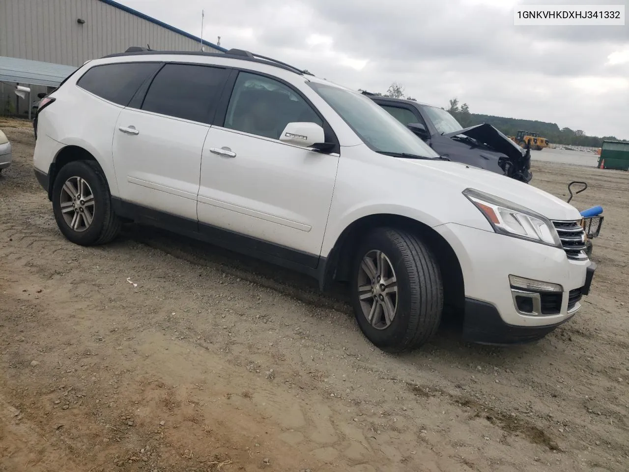 2017 Chevrolet Traverse Lt VIN: 1GNKVHKDXHJ341332 Lot: 72765754