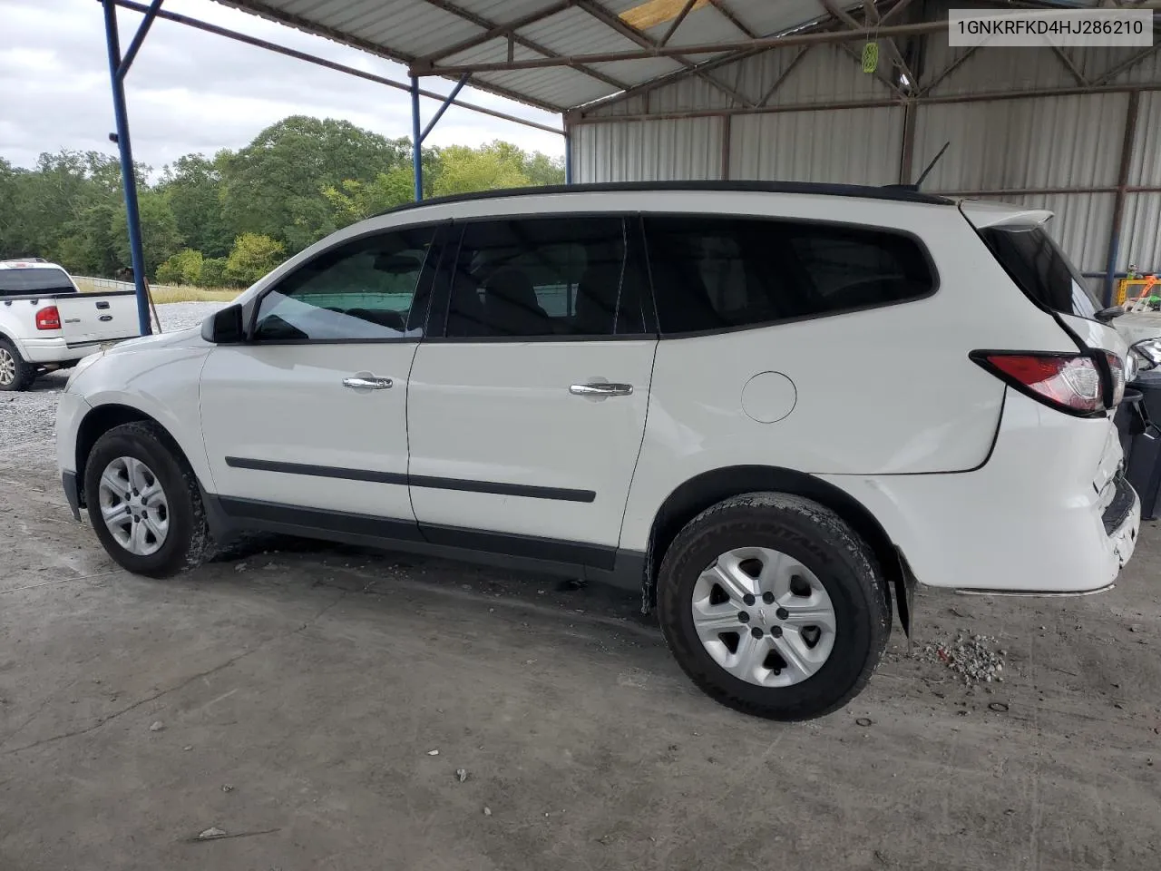 2017 Chevrolet Traverse Ls VIN: 1GNKRFKD4HJ286210 Lot: 73171584