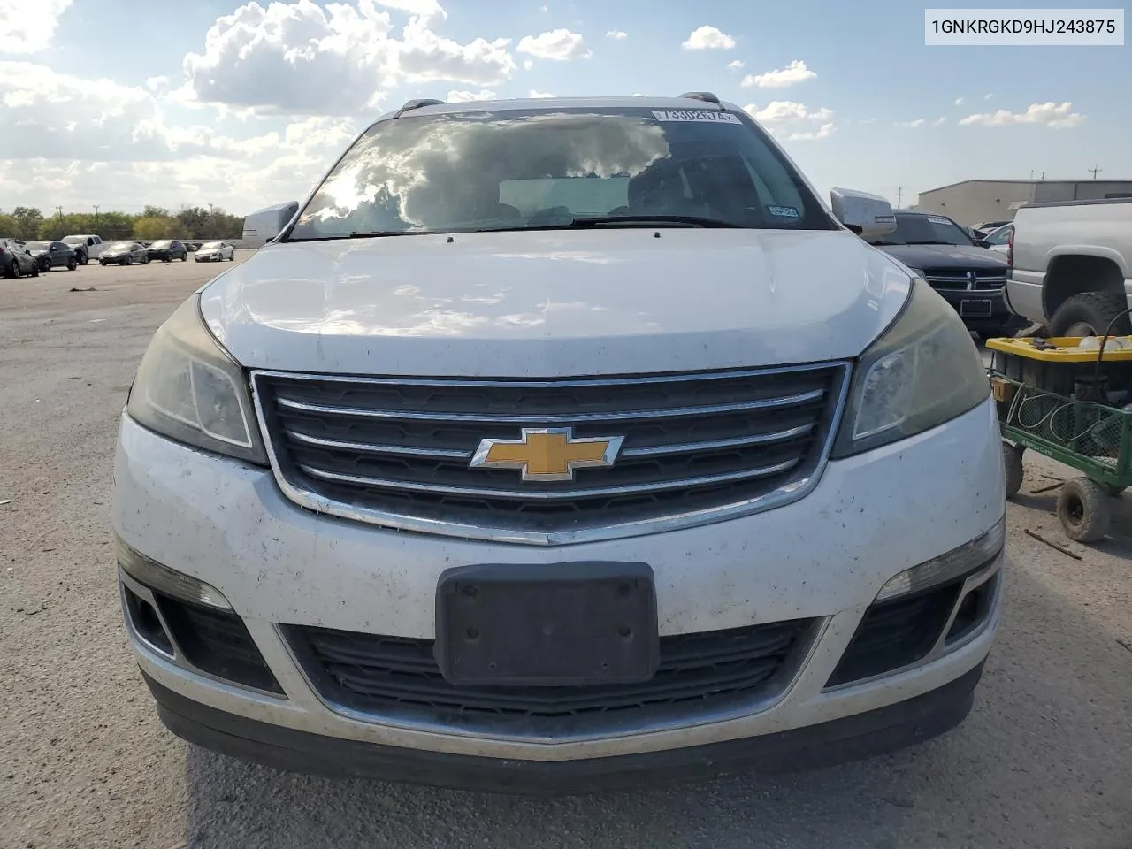 1GNKRGKD9HJ243875 2017 Chevrolet Traverse Lt