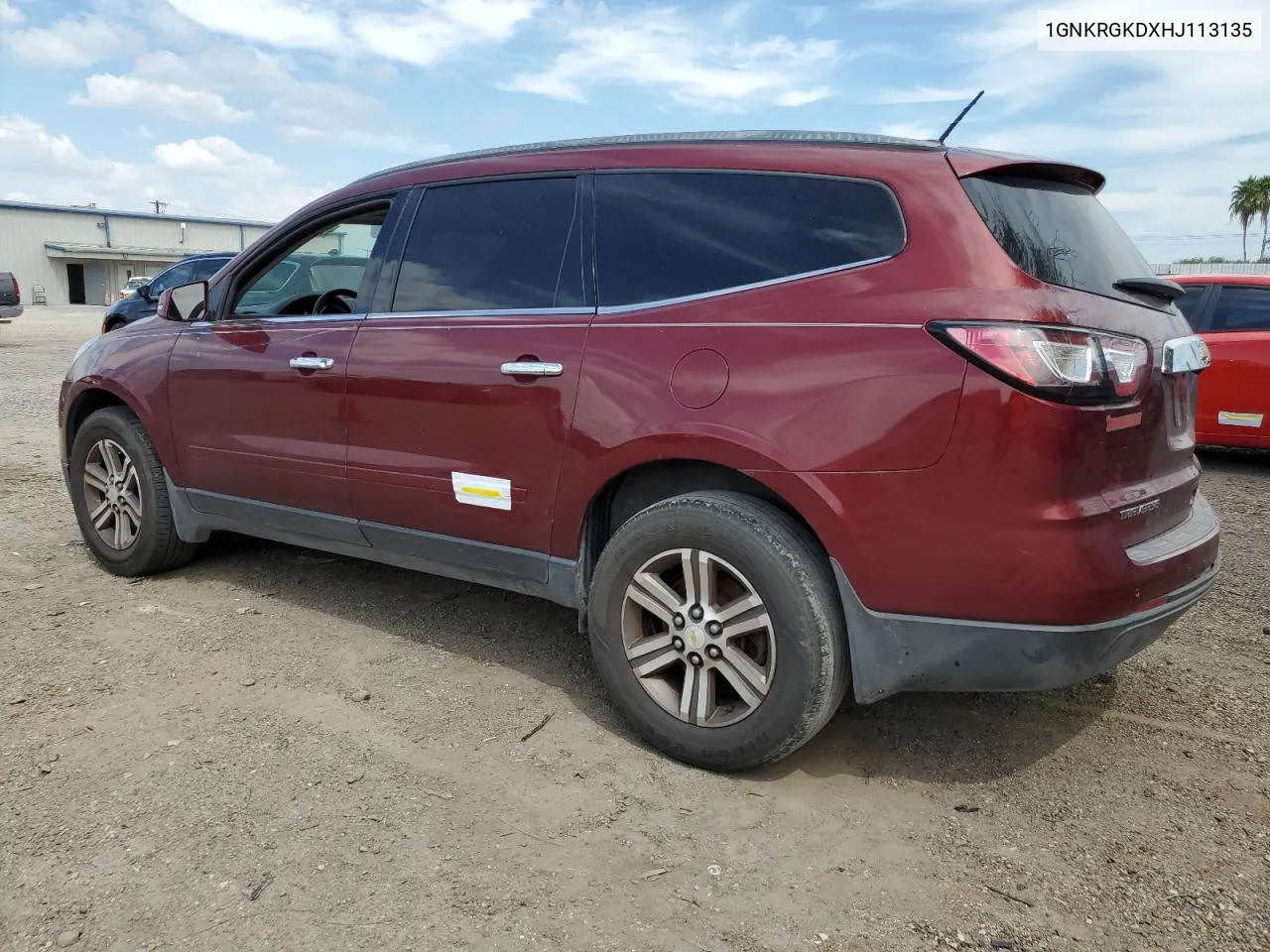 2017 Chevrolet Traverse Lt VIN: 1GNKRGKDXHJ113135 Lot: 73528724