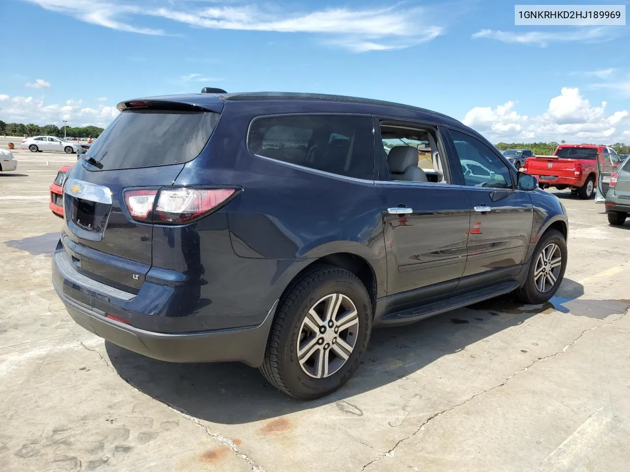 1GNKRHKD2HJ189969 2017 Chevrolet Traverse Lt