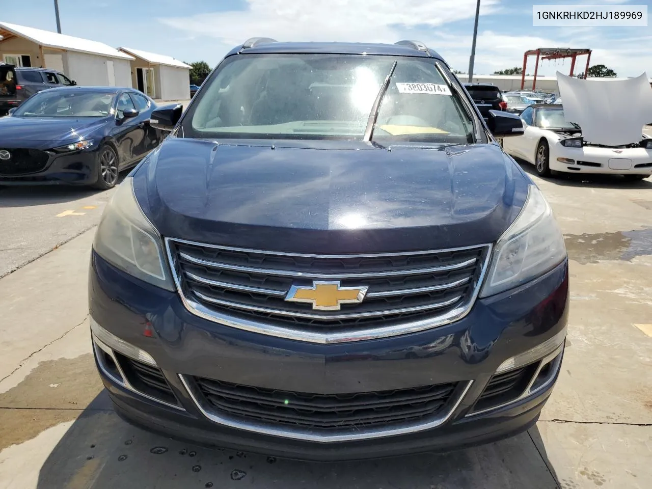 1GNKRHKD2HJ189969 2017 Chevrolet Traverse Lt