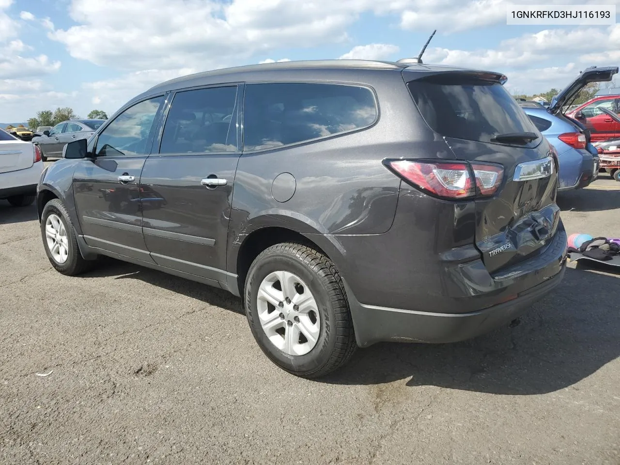 1GNKRFKD3HJ116193 2017 Chevrolet Traverse Ls