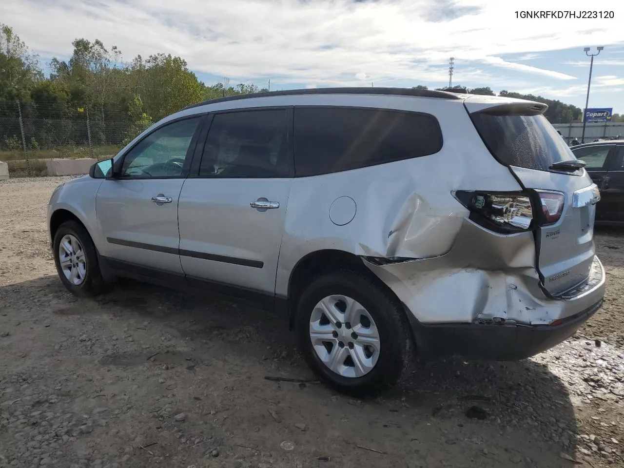 2017 Chevrolet Traverse Ls VIN: 1GNKRFKD7HJ223120 Lot: 74326424