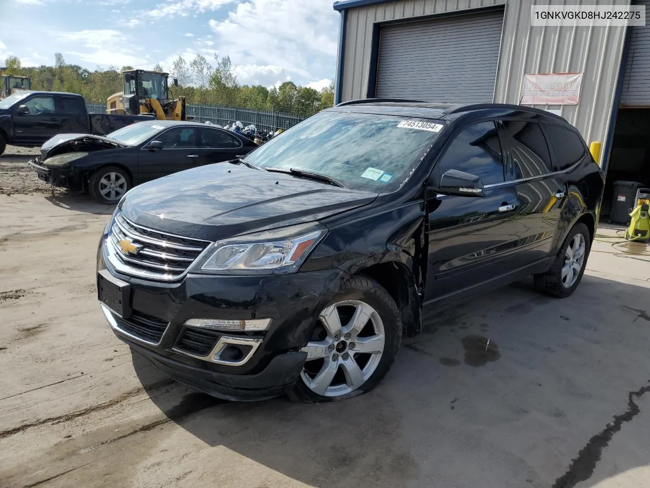 2017 Chevrolet Traverse Lt VIN: 1GNKVGKD8HJ242275 Lot: 74513054