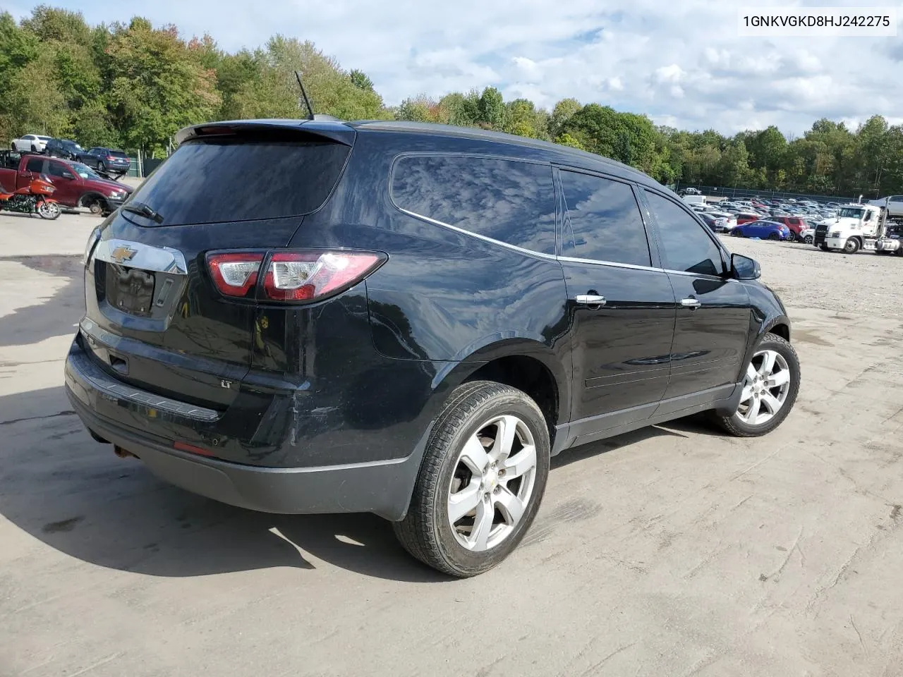 2017 Chevrolet Traverse Lt VIN: 1GNKVGKD8HJ242275 Lot: 74513054