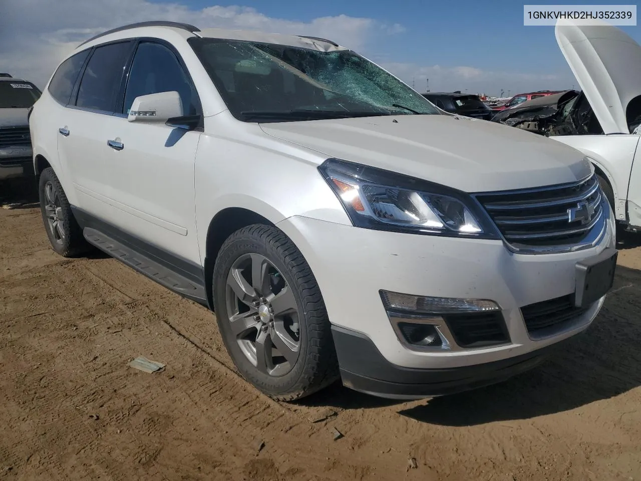 2017 Chevrolet Traverse Lt VIN: 1GNKVHKD2HJ352339 Lot: 75753544