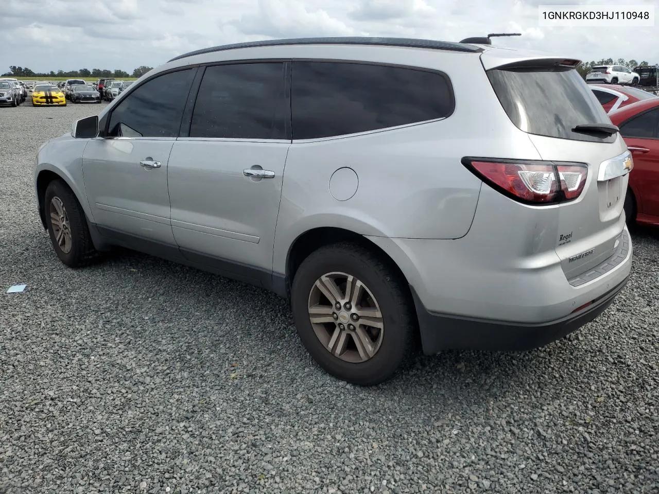 2017 Chevrolet Traverse Lt VIN: 1GNKRGKD3HJ110948 Lot: 75955844