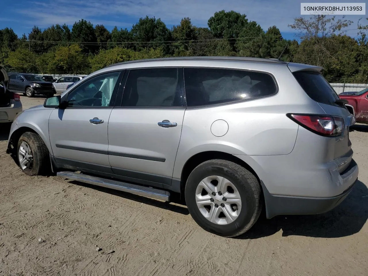 2017 Chevrolet Traverse Ls VIN: 1GNKRFKD8HJ113953 Lot: 76185534