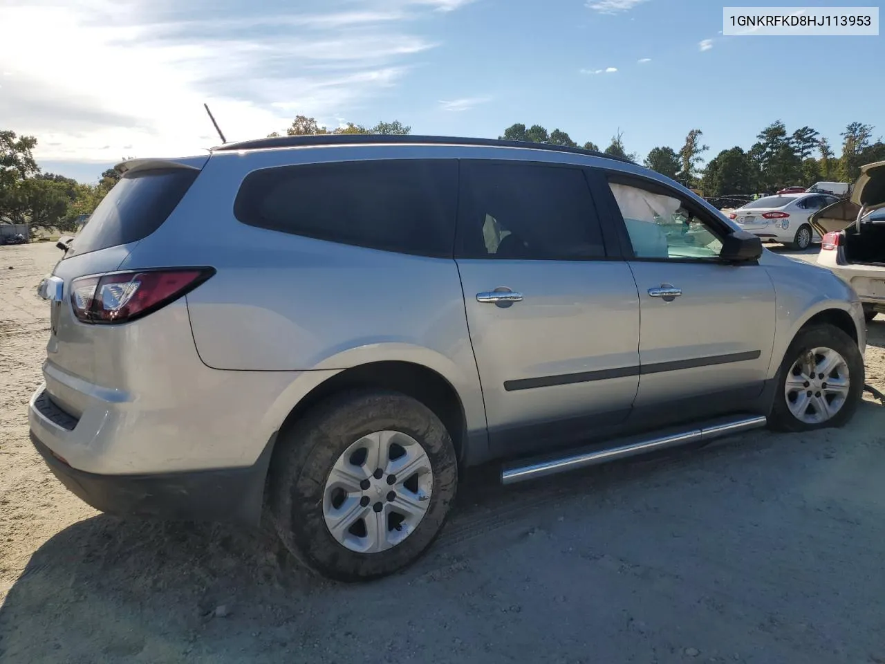 2017 Chevrolet Traverse Ls VIN: 1GNKRFKD8HJ113953 Lot: 76185534