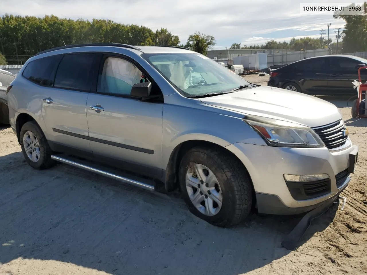 2017 Chevrolet Traverse Ls VIN: 1GNKRFKD8HJ113953 Lot: 76185534