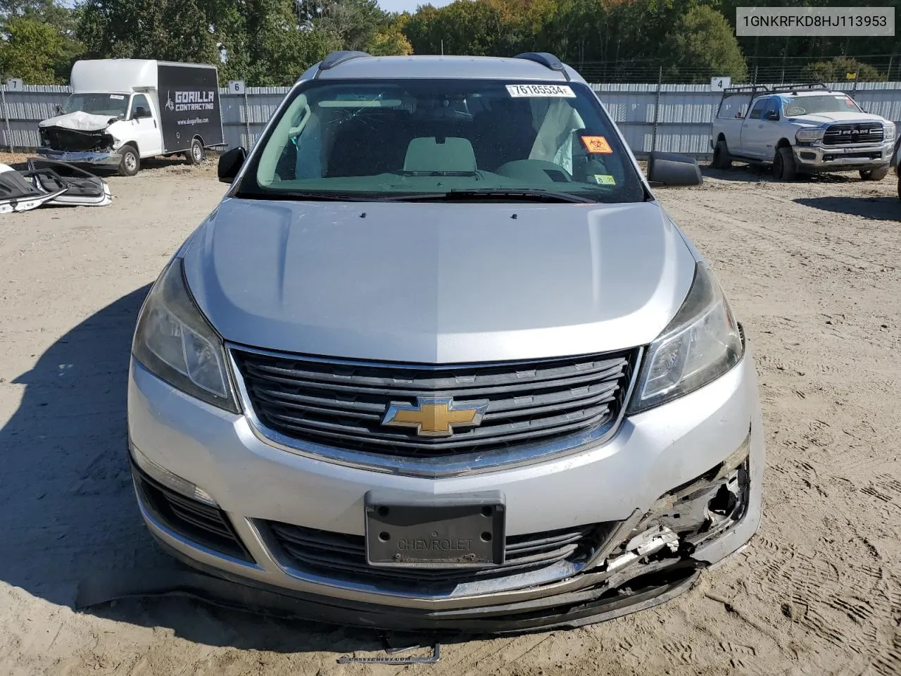 1GNKRFKD8HJ113953 2017 Chevrolet Traverse Ls