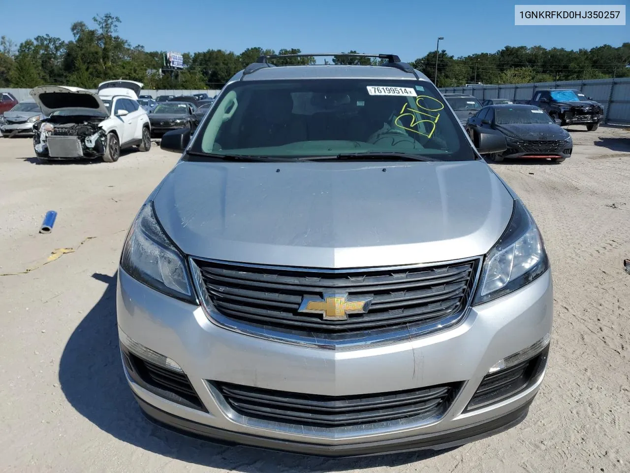 1GNKRFKD0HJ350257 2017 Chevrolet Traverse Ls