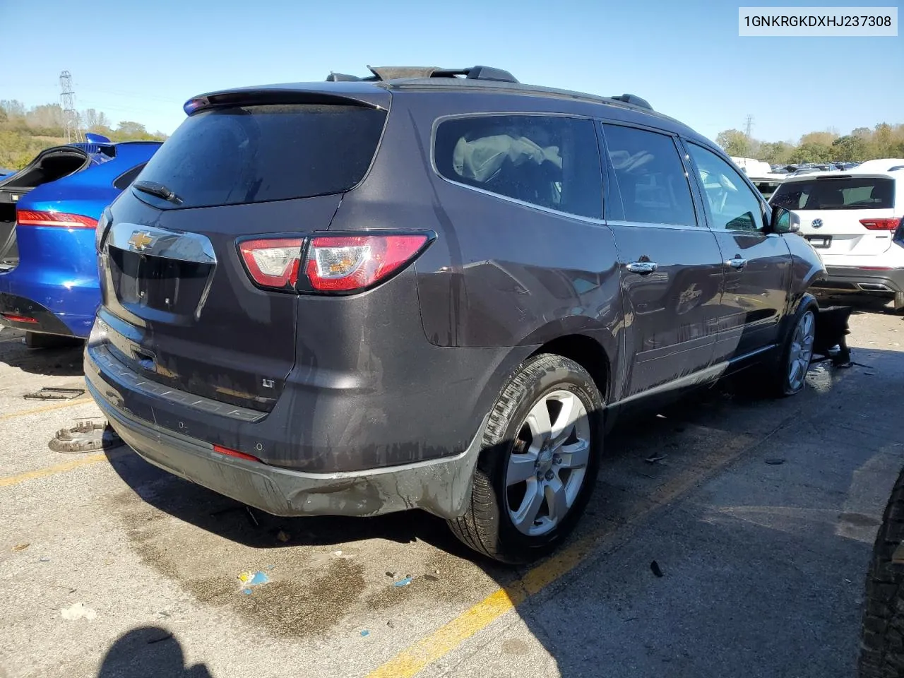 1GNKRGKDXHJ237308 2017 Chevrolet Traverse Lt