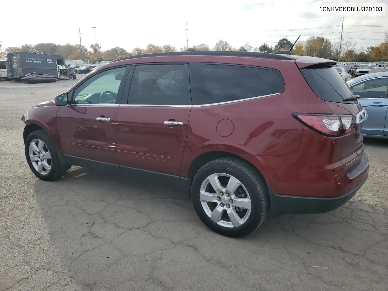 2017 Chevrolet Traverse Lt VIN: 1GNKVGKD8HJ320103 Lot: 76520484