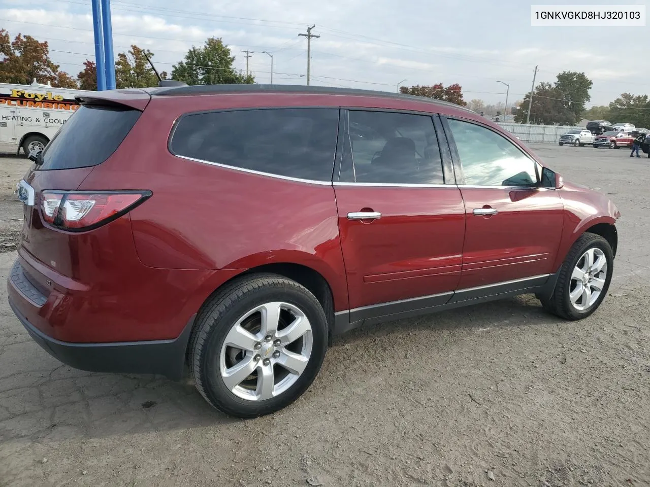 2017 Chevrolet Traverse Lt VIN: 1GNKVGKD8HJ320103 Lot: 76520484