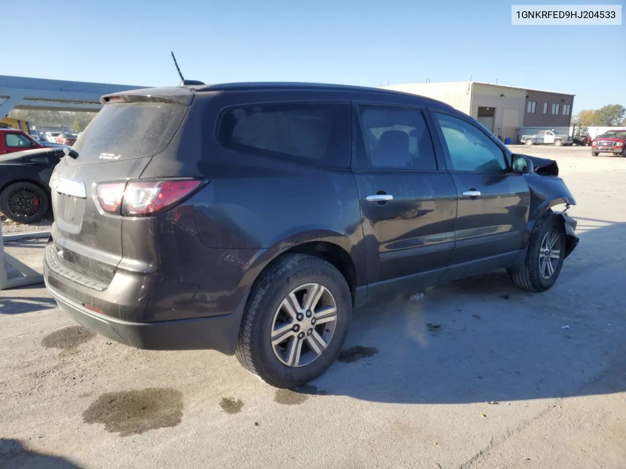 2017 Chevrolet Traverse Ls VIN: 1GNKRFED9HJ204533 Lot: 76559404