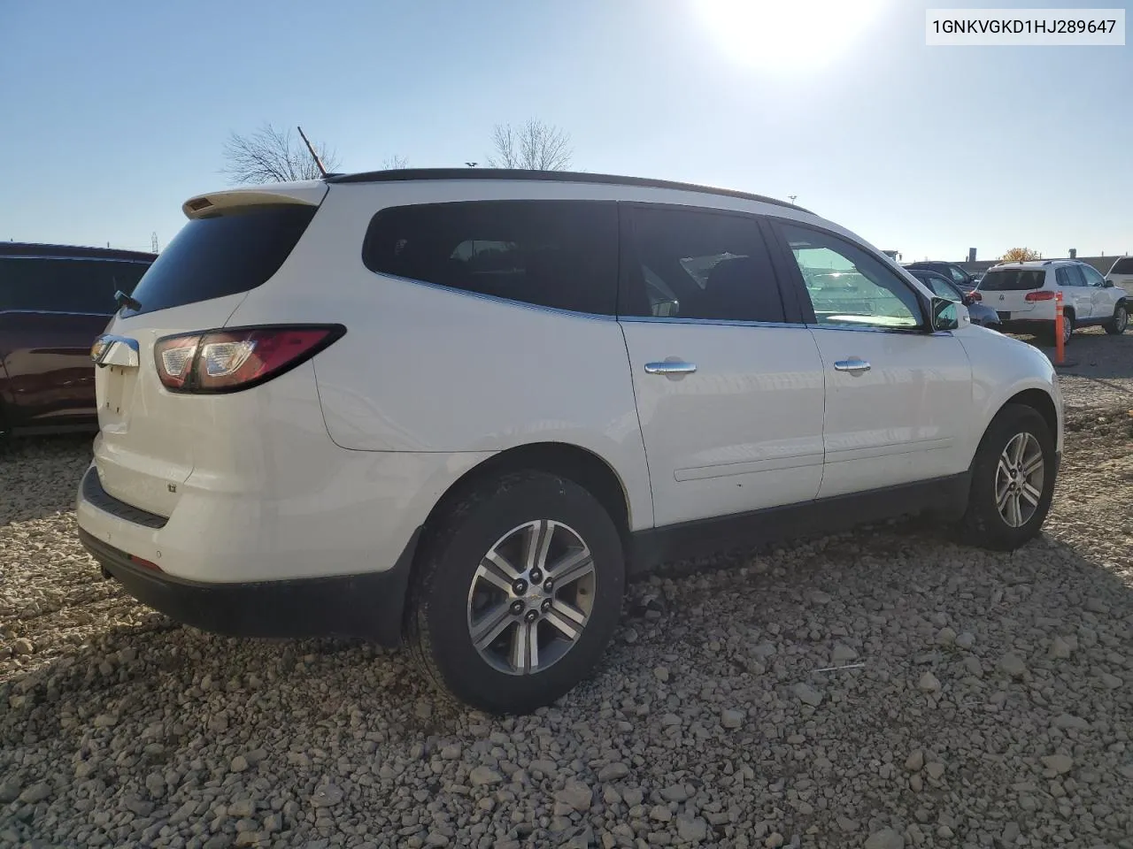 2017 Chevrolet Traverse Lt VIN: 1GNKVGKD1HJ289647 Lot: 76826484