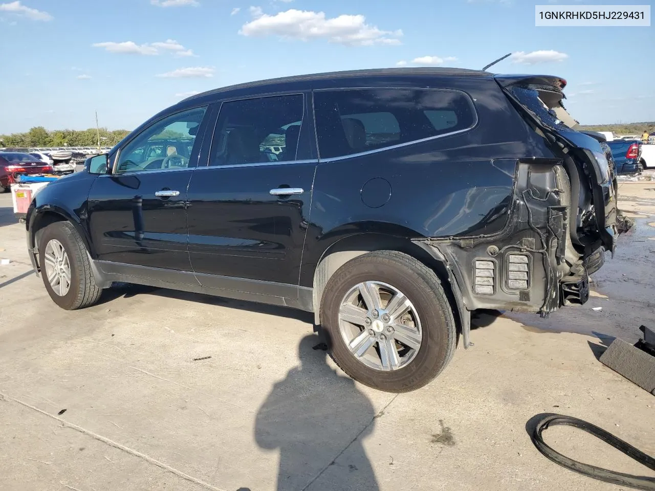 2017 Chevrolet Traverse Lt VIN: 1GNKRHKD5HJ229431 Lot: 76826774