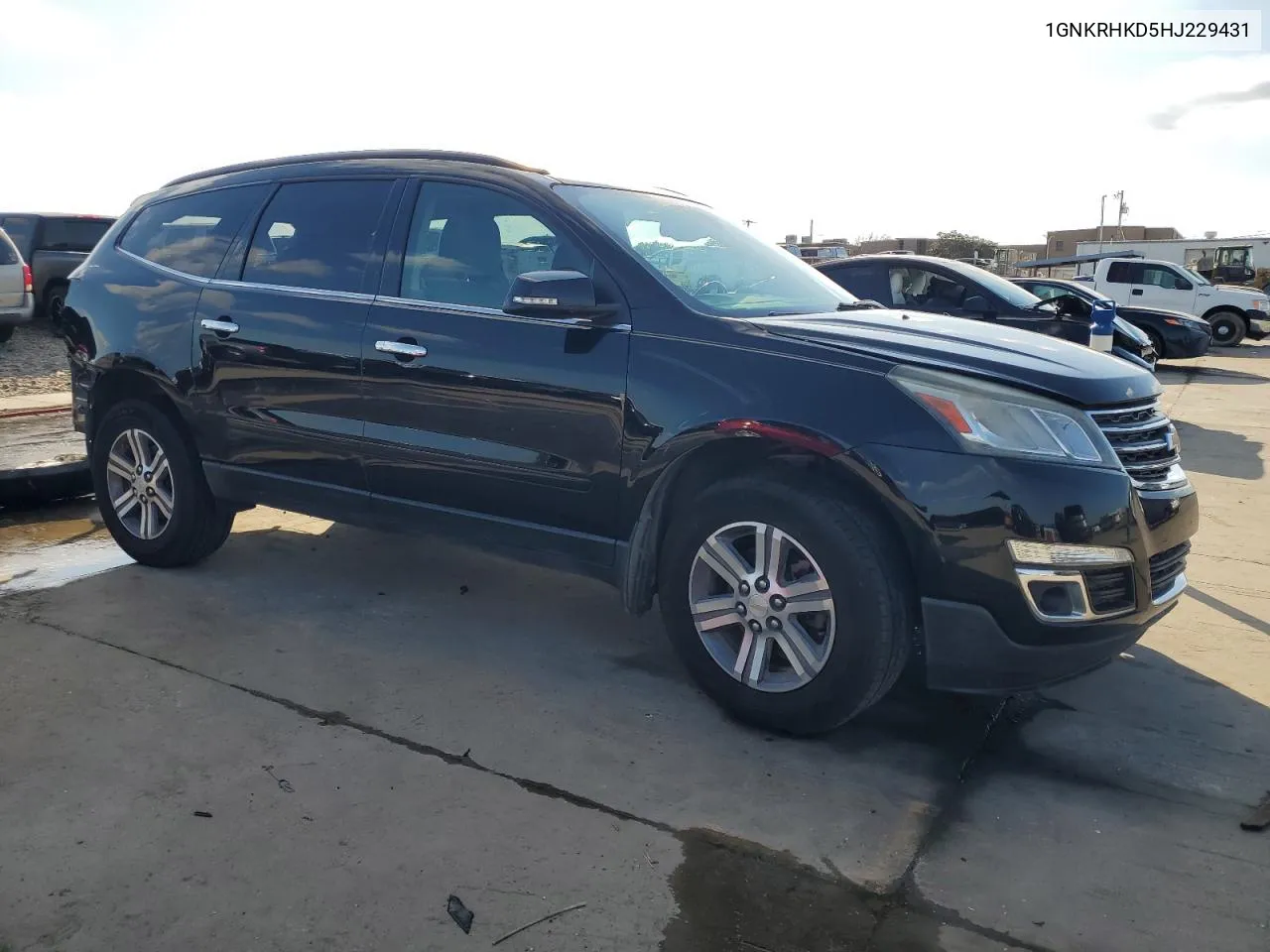 2017 Chevrolet Traverse Lt VIN: 1GNKRHKD5HJ229431 Lot: 76826774