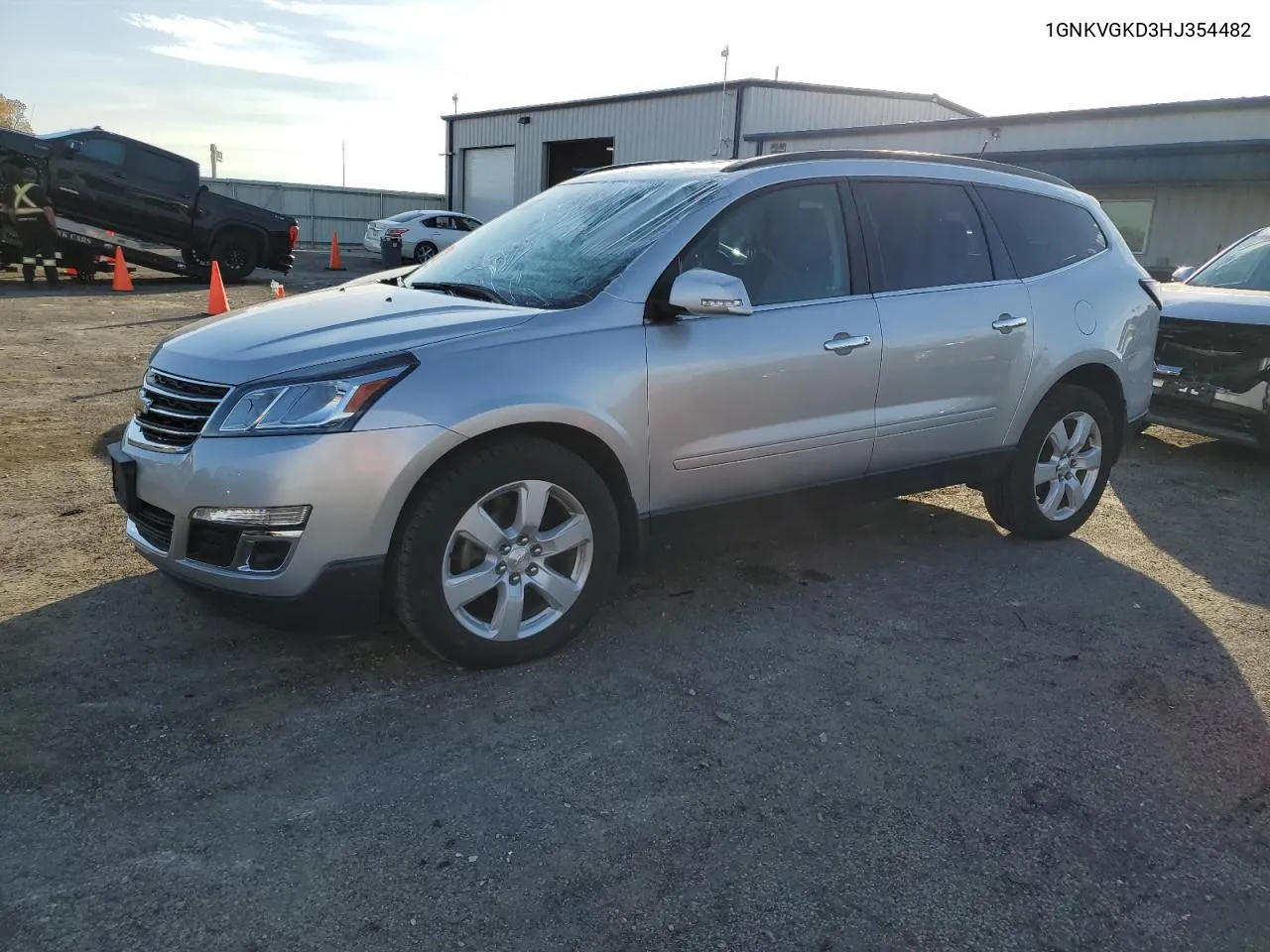 2017 Chevrolet Traverse Lt VIN: 1GNKVGKD3HJ354482 Lot: 77138444