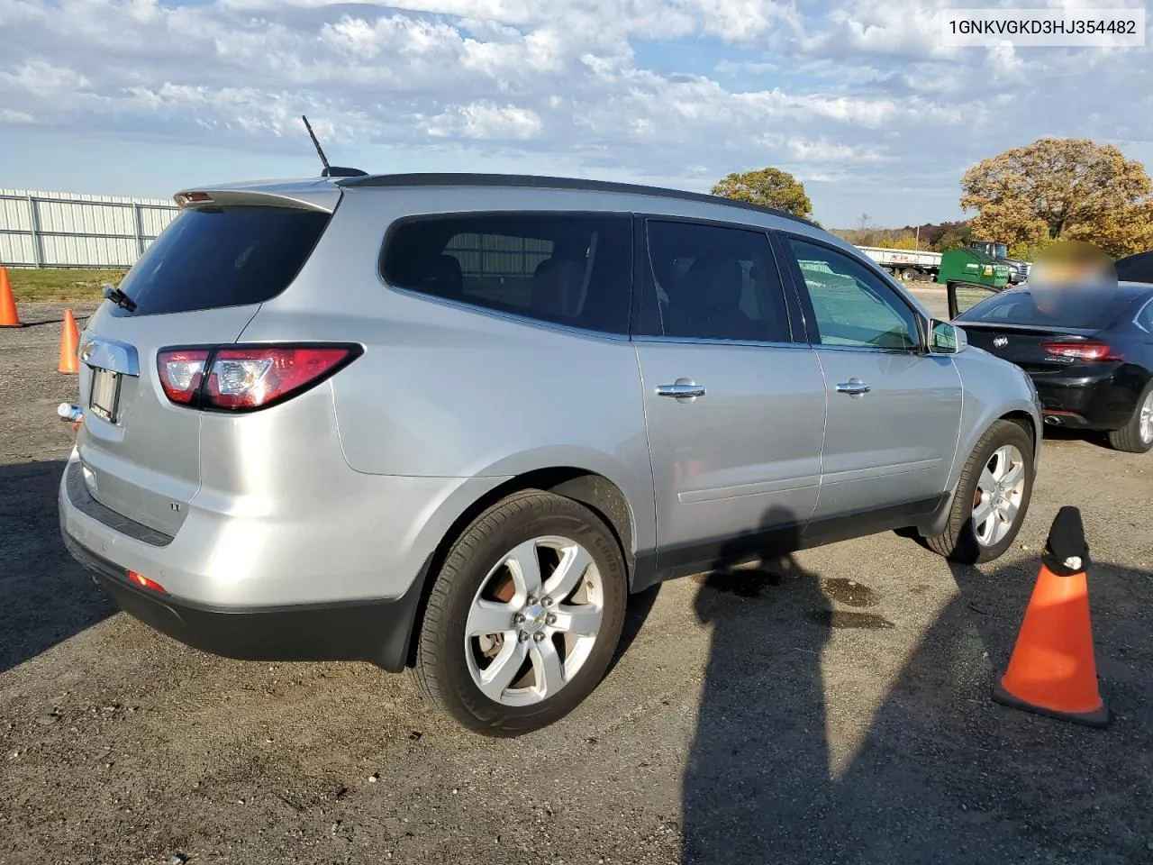 2017 Chevrolet Traverse Lt VIN: 1GNKVGKD3HJ354482 Lot: 77138444