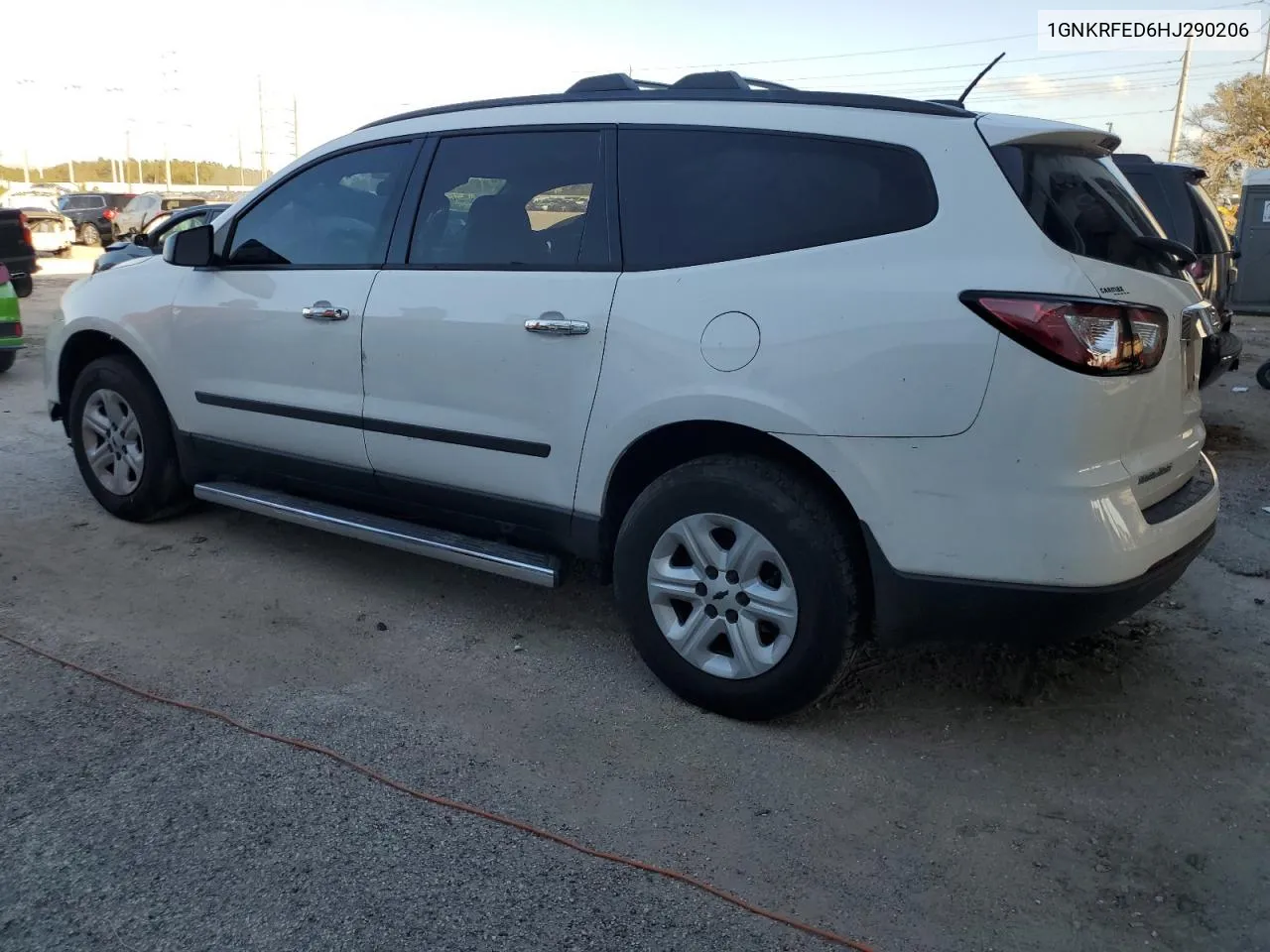 2017 Chevrolet Traverse Ls VIN: 1GNKRFED6HJ290206 Lot: 77280294