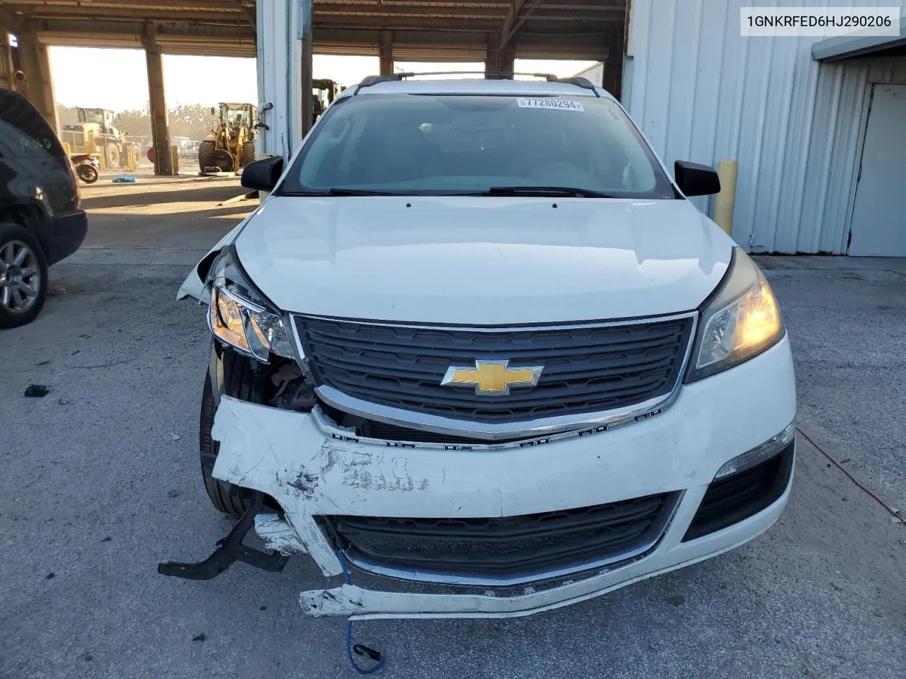 2017 Chevrolet Traverse Ls VIN: 1GNKRFED6HJ290206 Lot: 77280294